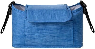 Draagbare opbergtas voor de kinderwagen - met schouderriem - opbergtas voor de kinderwagen - universele opbergtas voor de kinderwagen - geschikt voor luiers, mobiele telefoon, speelgoed en snacks