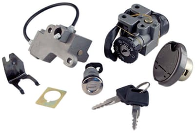 Kit serrure Teknix pour Scooter Chinois 50 Scoot Neuf