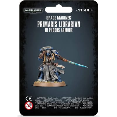 Figurine Games Workshop Warhammer 40k - Space Marine Primaris Archiviste en Armure Phobos