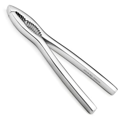 Déglon Roestvrijstalen notenkraker – multifunctioneel – vaatwasmachinebestendig – 16 cm – zilver