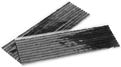 Band Reparatie Kit - Reparatieset Autoband - Tubeless Banden Herstellen - Hitte & Koudebestendig - 50 Stuks 200mm - Zwart