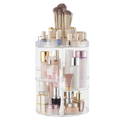 Unyqoos ® Praktische en Stijlvolle 360 Graden Draaibare Cosmetica Organizer voor Make-up en Huidverzorging