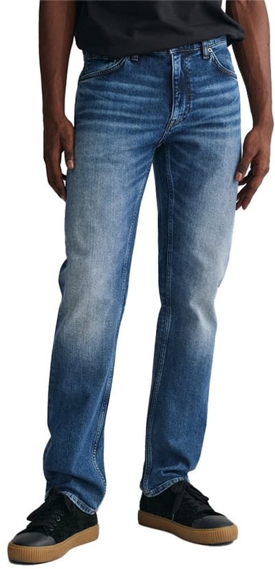 Gant Regular Fit Spijkerbroek Blauw 34 / 32 Man