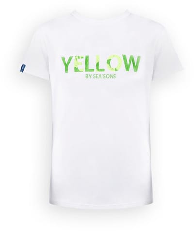 Sea'sons - True color t-shirt - Green-Yellow - Maat S