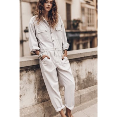 Mikuta The Light Jumpsuit White Taglia: S | Tute Outlet | Donna | Bianco