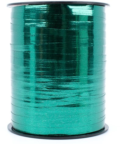 Krullint - 5 mm x 500 m - donkergroen - metallic