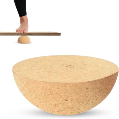 Balansbord met een diameter van 25 cm en hoogte van 10 cm - Ideaal voor volwassenen en kinderen, perfect voor rehabilitatie, fitness en yoga oefeningen