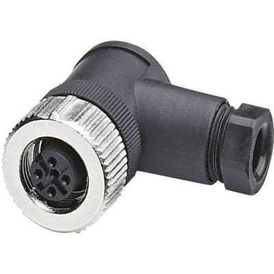 Phoenix Contact 1681143 Sensor/actuator connector, niet geassembleerd M12 Aantal polen (sensoren): 4 Bus, haaks 1 stuk(s)