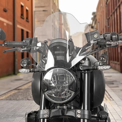 Motorfiets Windscherm en Bevestigingsbeugel voor Trident 660 - Bescherming tegen Wind, Verhoogde Aerodynamica en Stijlvol Ontwerp voor 2021-2023 Modellen