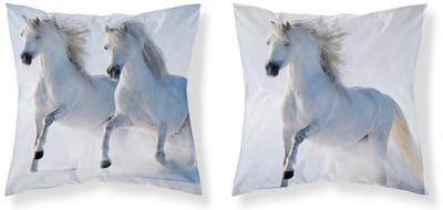 Paarden Sierkussensloop Paard kussensloop 40x40cm EXCL vulling