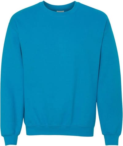 Gildan Zware Blend Unisex Adult Crewneck Sweatshirt voor volwassenen (Saffier)