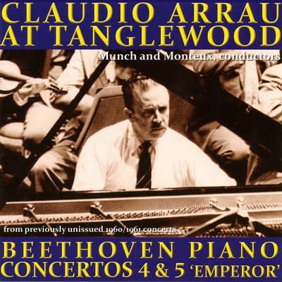 Claudio Arrau, Boston Symphony Orchestra, Charles Munch - Beethoven: Piano Concerto No.4 & 5 (CD) (Remastered)