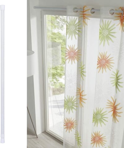 Green Harmony Uittrekbaar Telescoopstang Klemstang Spanstang 105-190 cm - Gordijnroede Zonder Boren - Diameter 22 mm - Tot 2 kg - Voor Kast Badkamer Balkon gordijnroede zonder boren 300cm