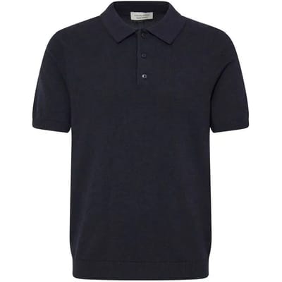 Casual Friday Heren Poloshirt Polokraag Knoopsluiting Regular Fit Effen