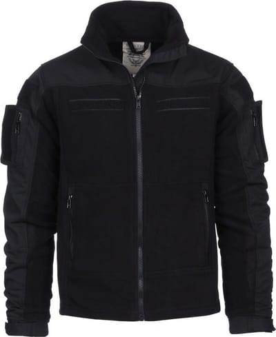 101 INC - Combat fleece vest (kleur: Zwart / maat: M)