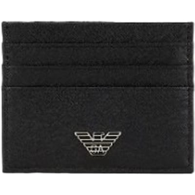 man identiteitskaart houder Emporio Armani - kaarthouder - zwart