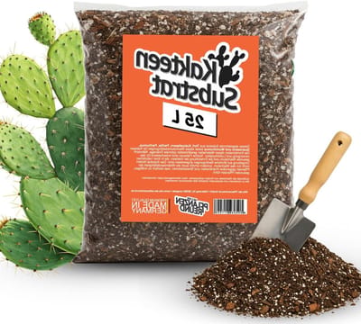 Kaktus Erde - Cactus Grond - Planten Verzorgen - Voedingsrijk - 25 Liter - Bruin