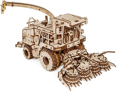 Eco-Wood-Art Harvester Forage FS80 Pro – 3D Houten Bouwpakket – 580 Onderdelen