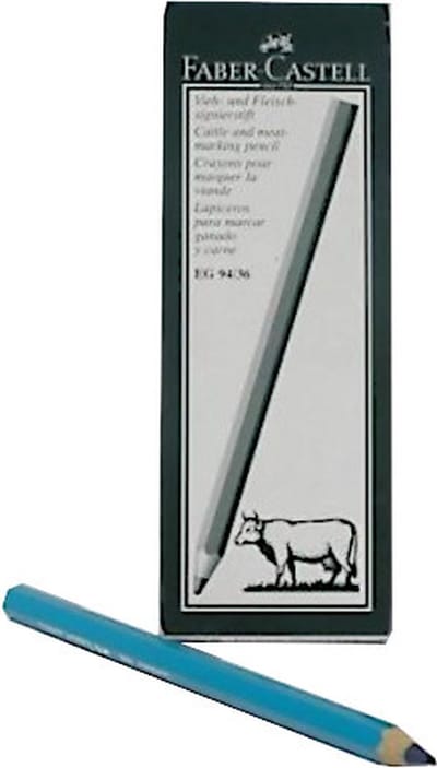 Faber-Castell vleessigneerstift - vleessigneerpotlood - blauw - FC-216984