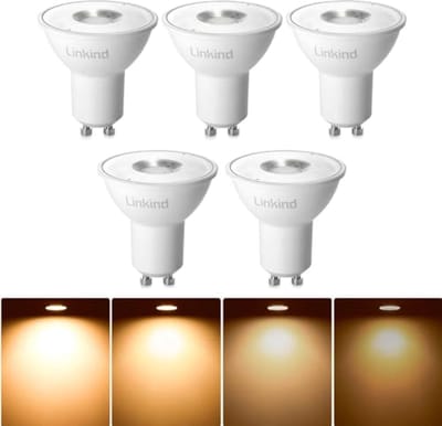 Dimbare LED GU10 Lamp 5.7W - Vervangt 75W Halogeenlamp - 600 Lumen - Warm Wit 2700K