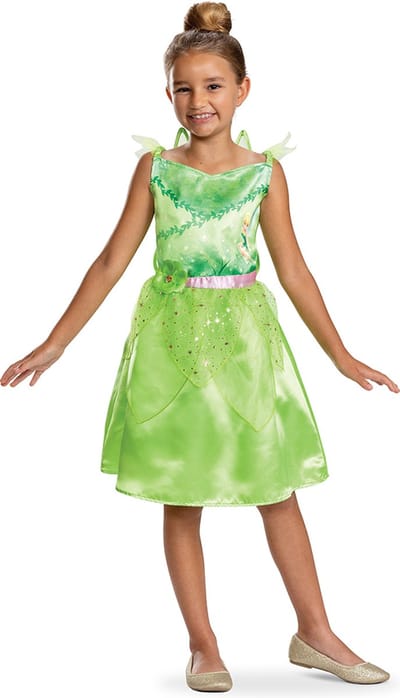 DISNEY - TINKER BELL, Tinker Bell jurk Classic , Maat XS (3T-4T jaar), Meisjes