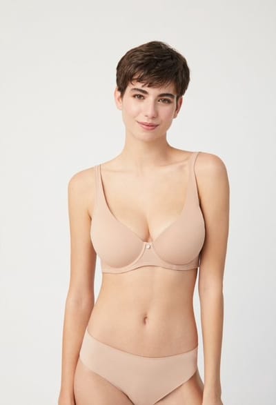 Voorgevormde BH met beugel | beige | Ysabel Mora | Maat:105C