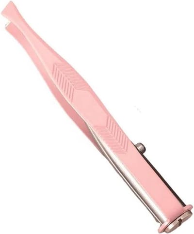 Pincet Wenkbrauwen - Epileerpincet Haarverwijderaar - Nauwkeurig Stylen - Roestvrijstalen Constructie - 85 cm - Roze