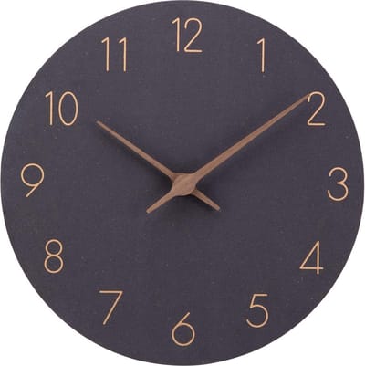 StayPowered Wandklok - Houten Wandklok zonder Tikkende Geluid! - Modern en Stijlvol Ontwerp - 30cm Diameter - Stille Werking - Batterij Aangedreven - Eenvoudige Installatie - Hout - Levering Sneller dan Aangegeven!