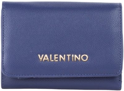 VALENTINO portemonnee Delia Re Wallet With Flap Blu donkerblauw