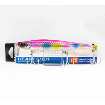 Yo Zuri Duel Hardcore Heavy Shot 125 Zinkend kunstaas F1210-HLPC (0248) blue