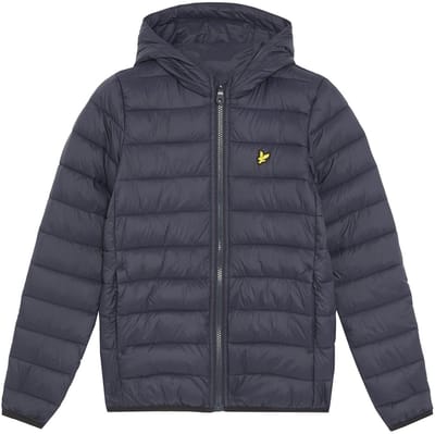 Lyle & Scott winter winterjas jongens - donker navy blauw - gewatteerd