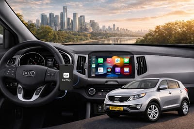 ADIVOX 9 inch T1 geschikt voor Kia Sportage 2010-2016 Android 15 CarPlay/Auto/Wifi/GPS/RDS/DSP/DAB+