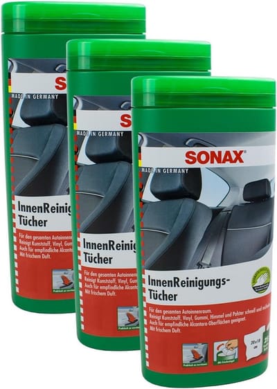 Interieur reinigingsdoekjes voor Auto en Huis - 25 Stuks