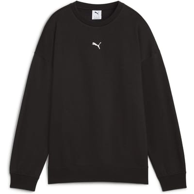 Puma Dames/dames Oversized Sweatshirt (Zwart)