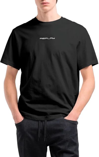 Replay M3503z.000.2660 T-shirt Met Korte Mouwen Zwart 2XL Man