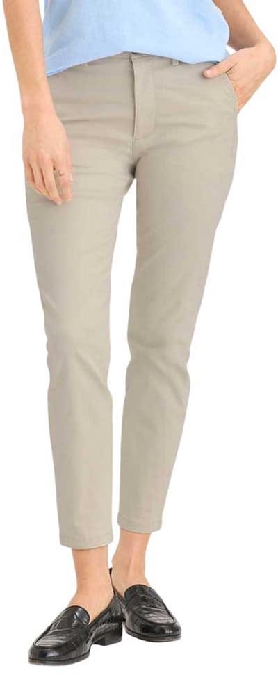 Dockers Weekend Skinny Chino Broek Beige 25 / Long Vrouw