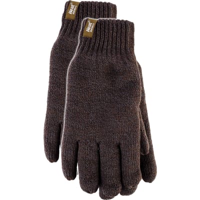 Heren Thermische Handschoenen met Beschermende Geribbelde Manchet