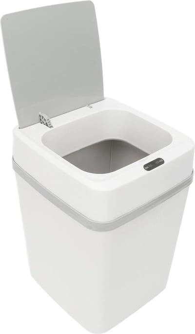 Automatisch Open en Gesloten Contactloze Sensorafvalbak met Automatisch Sluitend Deksel - Voor Keuken Woonkamer Toilet Kantoor