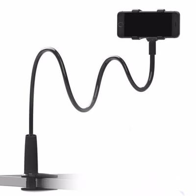 longziming -Flexibele Telefoonhouder met Lange Arm – 360° Draaibare Mobiele Telefoonstandaard voor Bed, Bureau en Live Opnames – Handsfree Telefoonsteun voor Video’s, Streaming, Vergaderingen en Kijken