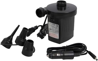 Elektrische Pomp voor Luchtbedden en Opblaasartikelen - 220V en 12V