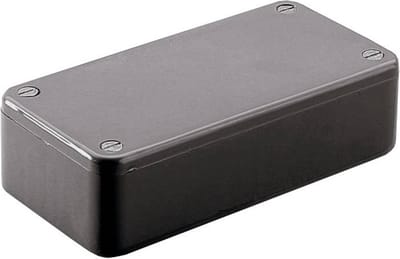 Hammond Electronics 1591DBK Euro-behuizing 150 x 80 x 50 ABS Zwart 1 stuk(s)