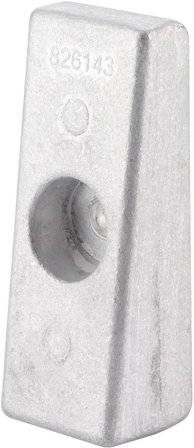 Dailygoods- Zinkanode Aluminiumlegering - Vervangt 826134/826134Q - Anode - Bescherming - Geschikt voor Buitenboordmotor