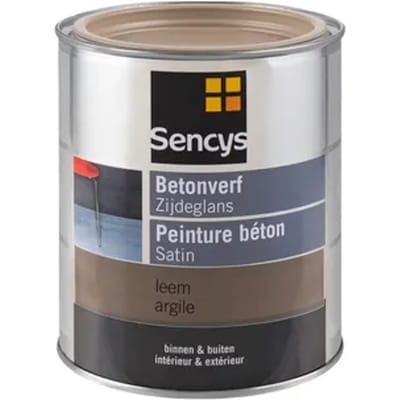 Sencys Betonverf Zijdeglans Leem 750ml