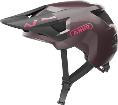 Fietshelm ABUS YOUDROP wildberry red S - 48-55 cm - rood - Geschikt voor gebruik op mountainbikes - 310 g