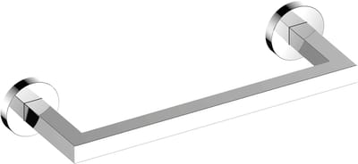 KEUCO Edition 90 Handdoekring 30 cm – verchroomd metaal – zonder boren – wandmontage handdoekhouder
