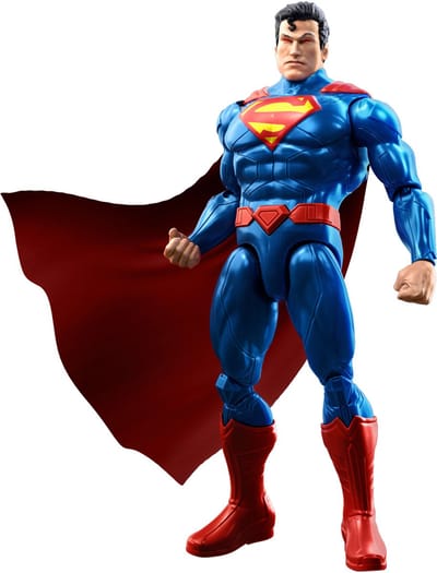 DC Premier Superman Figuur - 16,5 cm met Actie, Lichten en 10 Geluiden