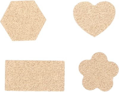 Lakzegel Stempelkoppen - Stempelkoppen Set - Doe-het-zelf Projecten - Mat Interieur - 4 Stuks - Koper