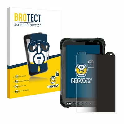 BROTECT - privacy screenprotector voor Unitech TB85 Plus - Folie Beschermfolie Blauwlichtfilter