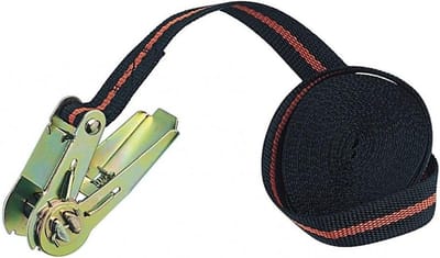 Spanband - Sjorband Ratel - Vervoer Vastzetten - Met Ratel - 500 cm - Zwart