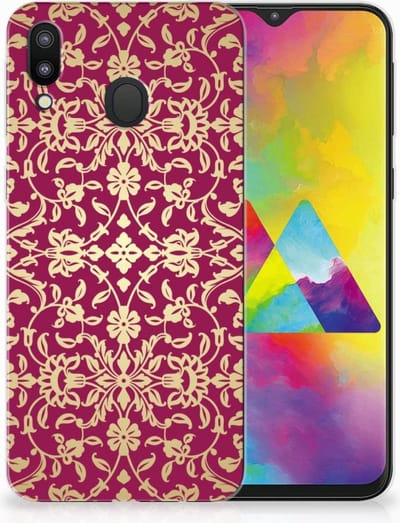 Siliconen Hoesje Samsung Galaxy M20 (Power) Barok Pink